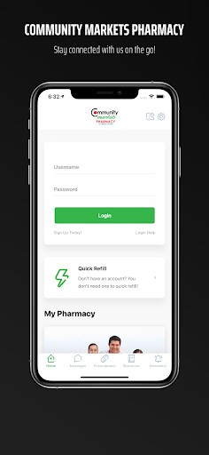 Android application Community Markets Pharmacy screenshort