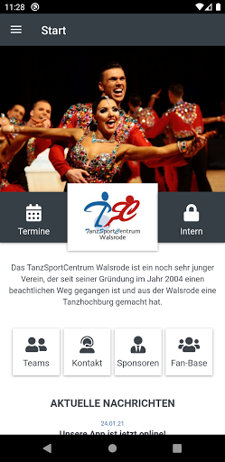 TanzSportCentrum Walsrode e.V. Screen 2