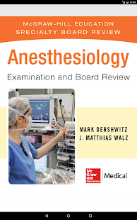 Anesthesiology Examination and Board Review Screenshot