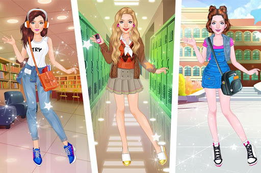 Android application High School Makeover screenshort