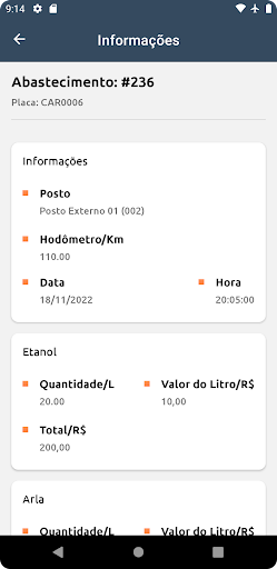 Acção Motorista Screen 2