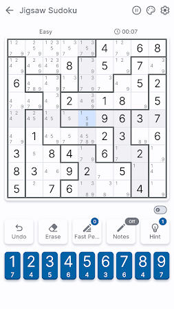 Game screenshot Jigsaw Sudoku hack