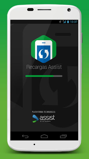 Android application Recargas Assist screenshort