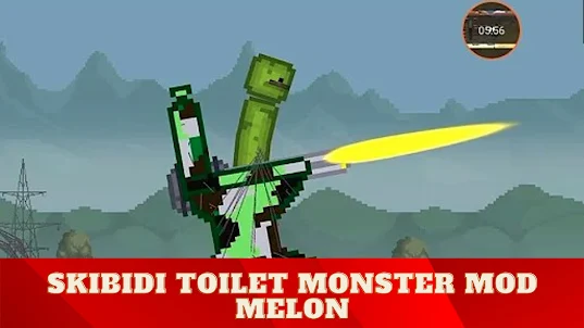 Toilet Monster Mod Melon
