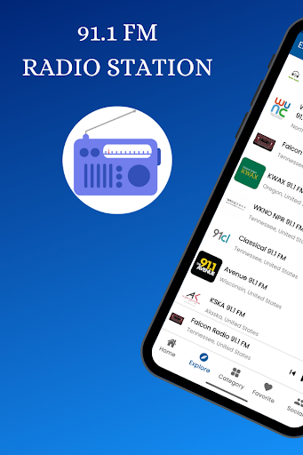 91.1 FM Radio Station Online