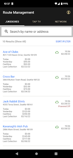 Android application AMI Co-Pilot screenshort