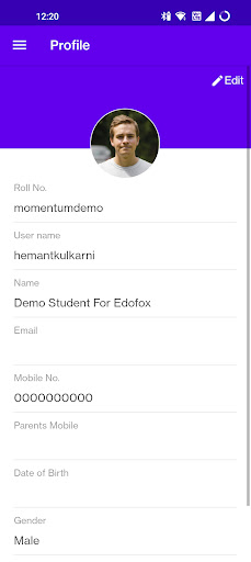 Momentum Classes Screenshot