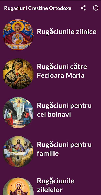Rugaciuni Crestine Ortodoxe - 1.2.1 - (Android)