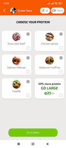 iLunch Screen 3