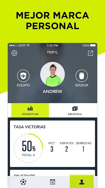 Captura de Pantalla 6 Zepp Play Football android