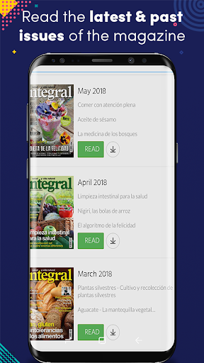 Android application INTEGRAL screenshort