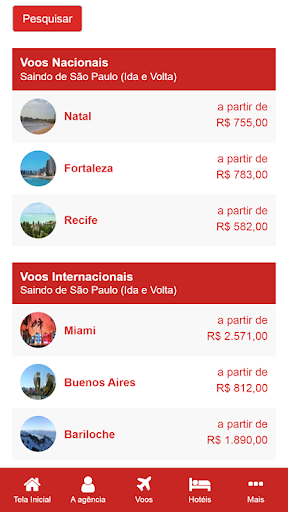 Vooar Agencia de Viagens Screen 2
