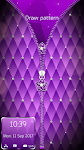 screenshot of Purple Diamond Flower Zipper