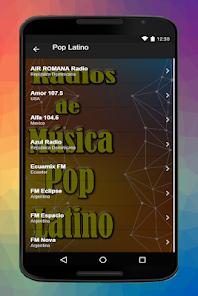 Screenshot 10 Pop Latino Radio android