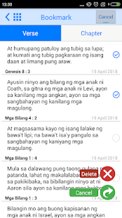 Holy Bible in Filipino Screenshot