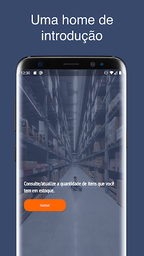 Android application Inventário screenshort