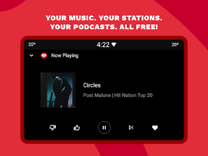 iHeart: Radio, Podcasts, Music Ekran görüntüsü