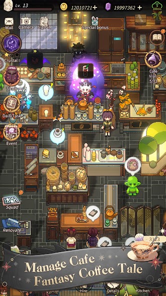 Coffee Tales 1.0.17 APK + Mod (Unlimited money) for Android