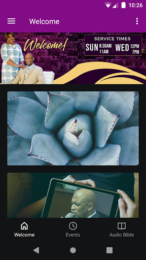 Android application Gethsemane Norfolk screenshort
