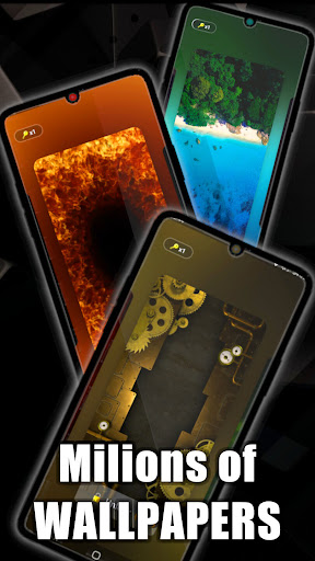 Dark Shapes Live Wallpaper Screenshot 2 - AppWisp.com