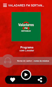 Valadares FM Sertanejo
