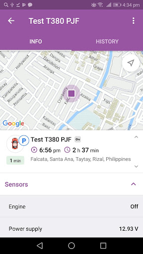 WTrack Mobile Screen 3