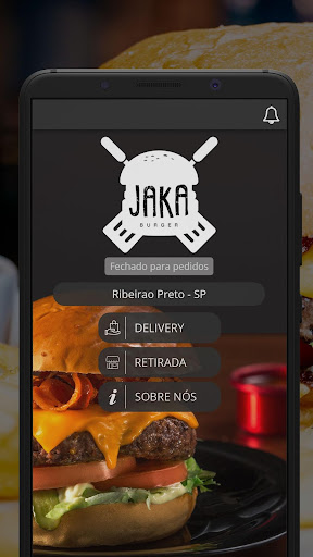 Android application Jaka Burger screenshort