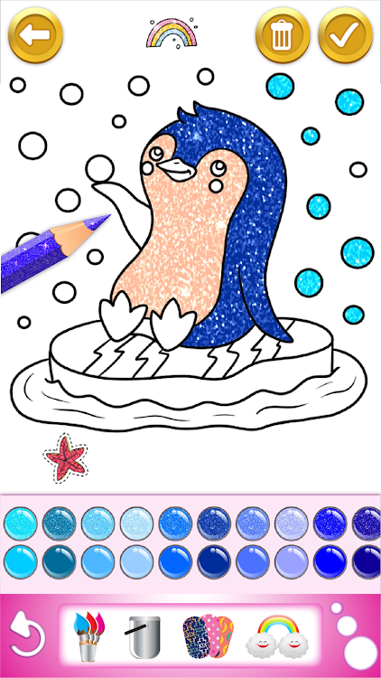 Glitter Coloring and Drawing - 1.6 - (Android)