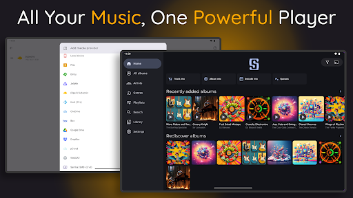 Screenshot of Symfonium: Music player & cast