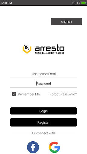 Android application Connect+ screenshort