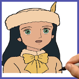 How to draw Little Princess Sara icon