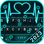 Cover Image of Download Neon Heart Love Theme  APK