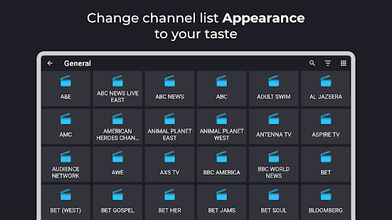 Televizo - IPTV player Screenshot