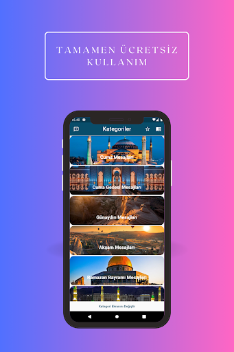 Android application Resimli Cuma Mesajları screenshort