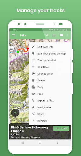 Tracklia: GPX, KML, KMZ & maps - Tools - apps