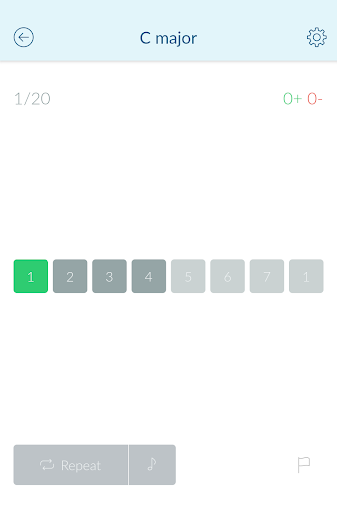 Screenshot of Functional Ear Trainer