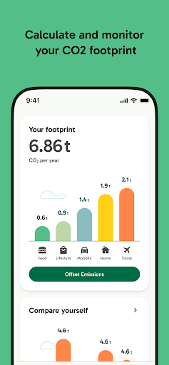 Android application Scone: Sustainability Coach screenshort