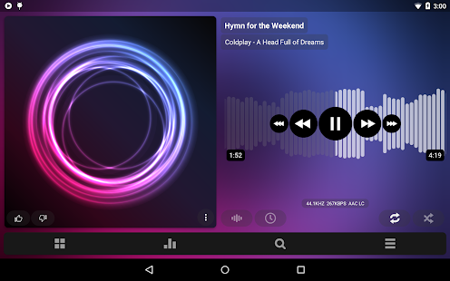 Poweramp Music Player (Trial) Ekran görüntüsü