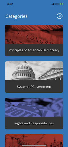 Citizenship Test Prep Screen 3
