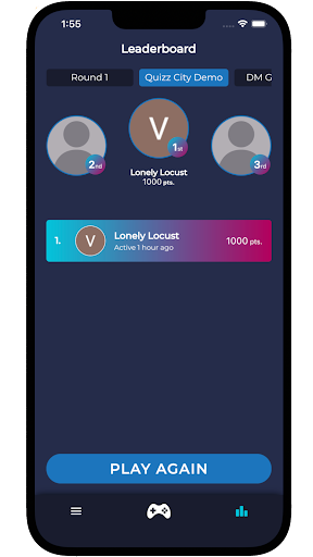 Quizz City Screen 2
