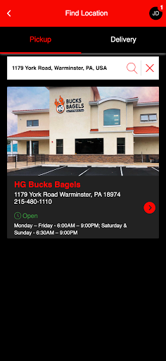 HG Bucks Bagels Screen 2