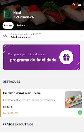 Android application Nasai screenshort