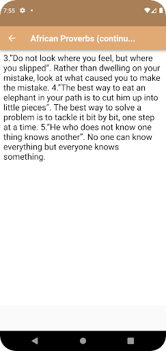 African Proverbs in english Screen 3
