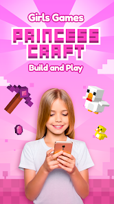 Princess Craft: Girl Games  screenshots 1