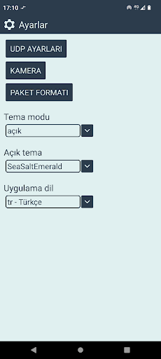 UDP Kamera ekran görüntüsü