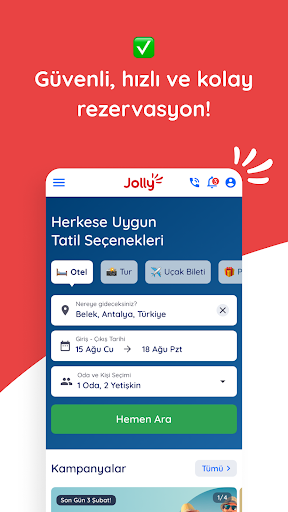 Jolly Tur - Otel, Tur ve Uçak