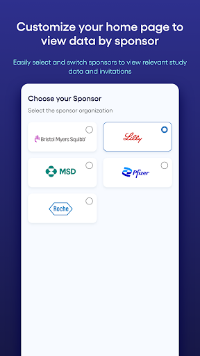 Android application Shared Investigator Platform screenshort