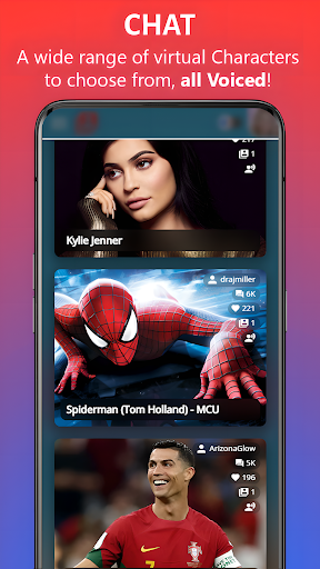 TooReal AI Voice Chatbots Screen 2