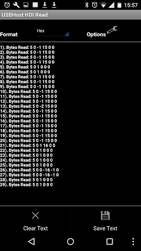 USB Host HDI Read Terminal