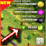 Pro Gems for CoC & Unlimited Coins App New (Prank) icon